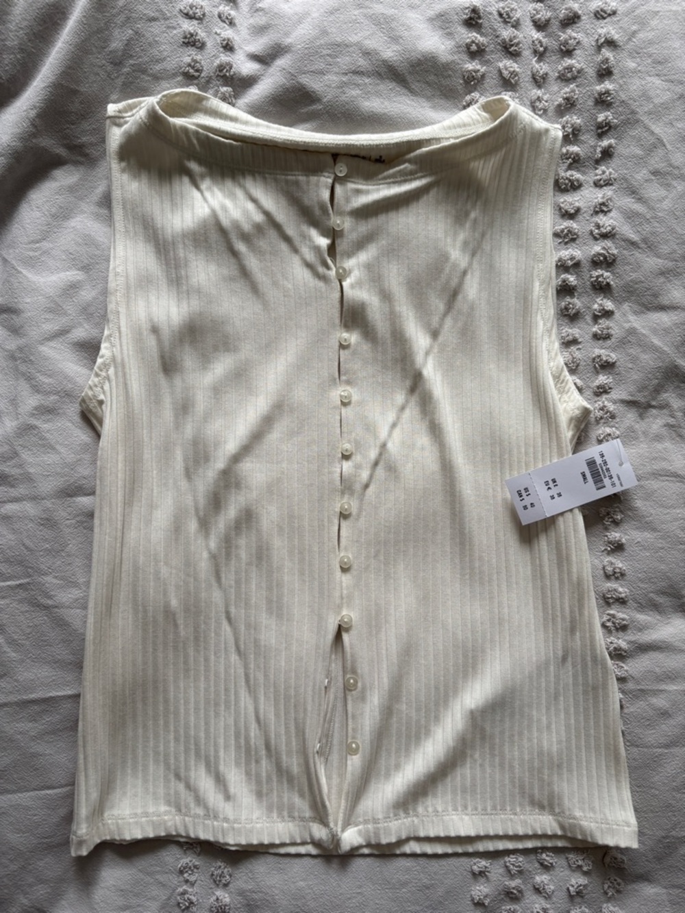 Button Down Tank Top